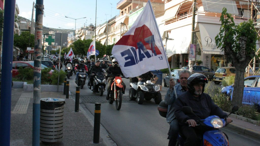 Motorcykel demonstration